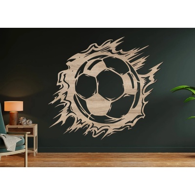 Drevený obraz – Energia futbalu