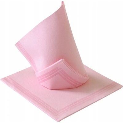 Paper Design Ubrousky Tendance 2V Růžové s proužkem 38x38cm