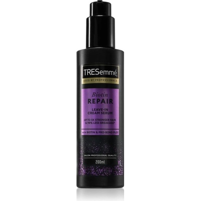 TRESemmé Biotin Repair Leave-In Cream Serum кремообразен серум за постигане на съвършен вид на косата 200ml