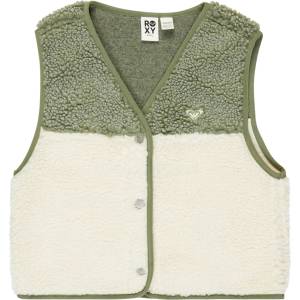 Roxy Детски поларен елек Roxy Kid's Iconic Color Block Fleece vest - Oil Green - размер 10 Years (703-6961-0114)