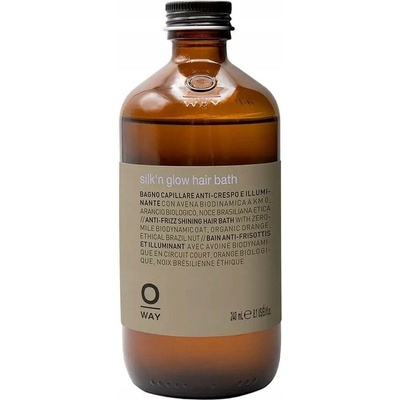 Oway Silkn Glow uhlazující šampon pro nepoddajné a hrubé vlasy 240 ml