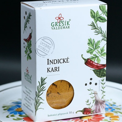 GREŠÍK Dobré koření Indické kari 50 g
