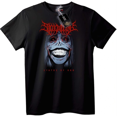NOONEBRAND Тениска Свещена Статуя на Бог - 3XL, Black