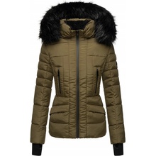 Navahoo Adele dámska zimná bunda s kapucňou millitary green