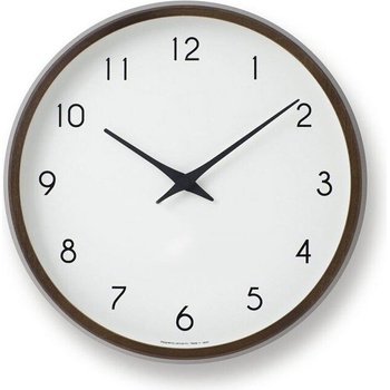 Lemnos Часовник Campagne тъмно дърво (PC10-24 BW)