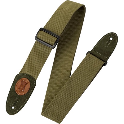 Levy's Signature Cotton Green Колан за китара (MSSC8-GRN)