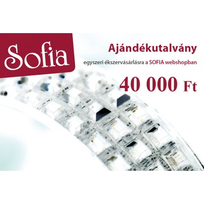 Darčeková poukážka v hodnote 40 000 HUF HUDP40000