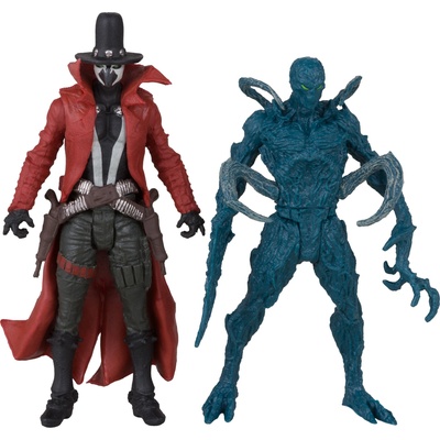 McFarlane Комплект екшън фигури McFarlane Comics: Spawn - Gunslinger Spawn & Auger (Spawn #309), 8 cm (MCF90400)