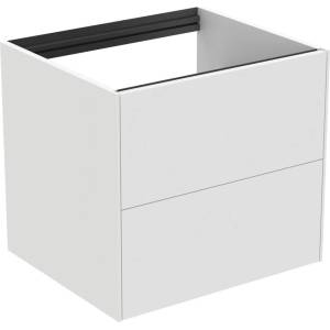 Ideal Standard Atelier Conca матово бял стенен шкаф с 2 чекмеджета 60 см (T4355Y1)