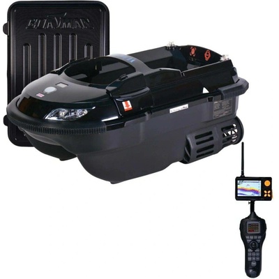 Boatman FIGHTER PRO s GPS a ECHOLOTEM Černá