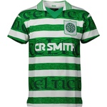 Team Футболна фланелка Team Men's Celtic Home Licensed Retro Football Shirts - Green/White