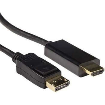 ACT Кабел ACT AK3992, DisplayPort мъжко - HDMI-A мъжко, 5 м, Черен, булк опаковка (EWENT-ACT-CAB-AK3992)