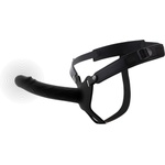 Hidden Desire Inferno Vibrating Silicone Hollow Penis Strap-On with Remote 18cm Black
