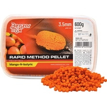 Benzar Mix Pelety Rapid Method Pellet 1,5 mm 600 g Mango Kyselina Máselná