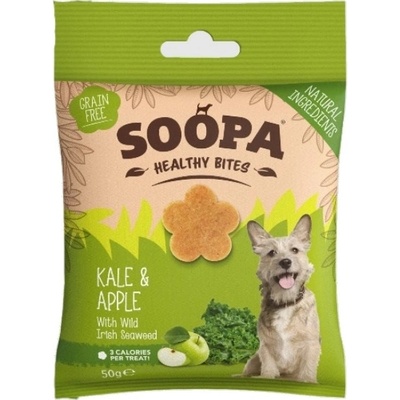 Soopa Healthy Bites maškrty s kelom a jablkom 50 g