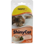 Gimborn GimCat ShinyCat пиле + папая 2 x 70 г