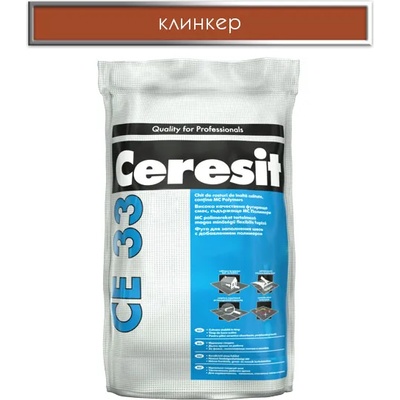 CERESIT ФУГА ce33 2кг КЛИНКЕР (2039452)