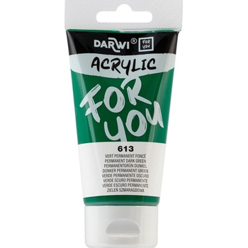 Darwi DFY АКРИЛНА боя Permanent Dark Green 75 ml 1 бр (DF5150075613C)
