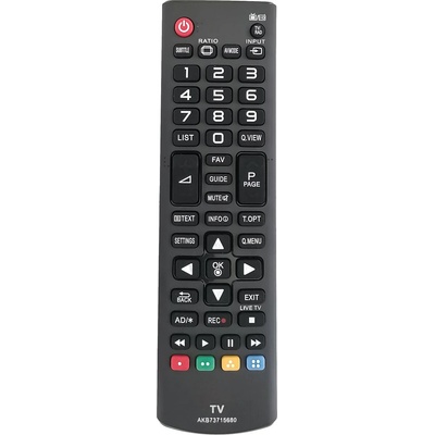съвместим Lg akb73715680 - заместител дистанционно управление (akb73715680)