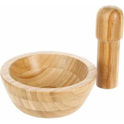 Secret de Gourmet, Bambusový ekologický hmoždíř, 13x5 cm