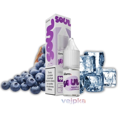 Klarro Soul Salts Mrazené Čučoriedky 10 ml 20 mg
