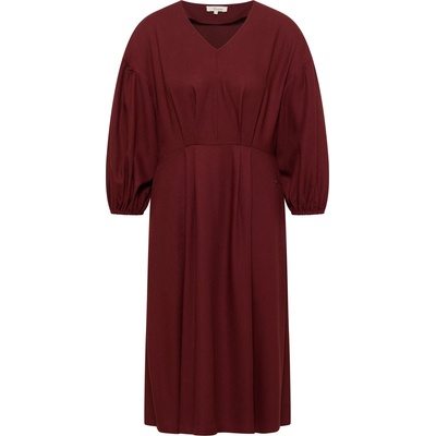 Tranquillo Дамска рокля Tranquillo Women's Tailliertes Kleid aus EcoVero Viskose Dress - Fired Brick - размер 40 (EU) (134-1719-0113)