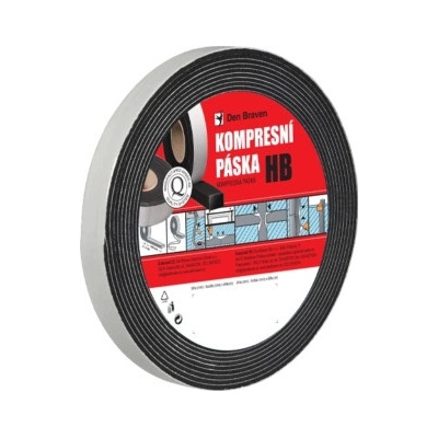 Den Braven Kompresní páska HB 10 / 2 (10) 10 mm x 2 mm x 18 m