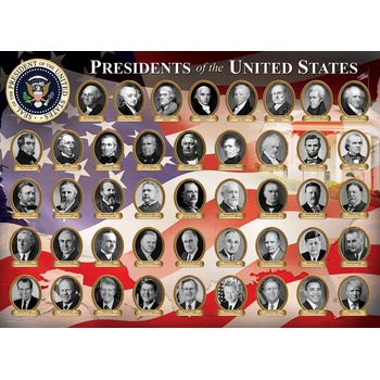 EUROGRAPHICS - Puzzle Presidents of the United States - 1 000 piese