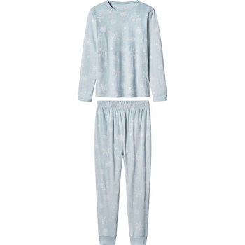 Esmara plyšové pyžamo sv.modrá
