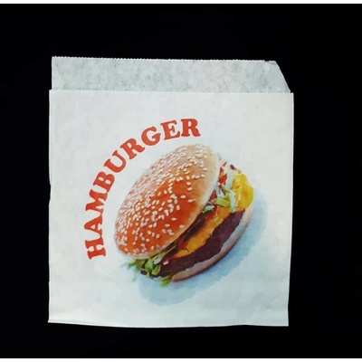 KUPO-SK Vrecko hamburger 160x160mm papierové
