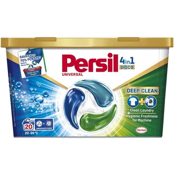 Persil 4in1 Discs Universal Мощни капсули за пране 20 пранета (9000101800265)