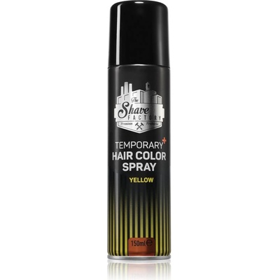 The Shave Factory Temporary Hair Color Spray спрей за коса цвят Yellow 150ml