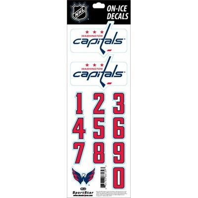 Sportstape ALL IN ONE HELMET DECALS - WASHINGTON CAPITALS