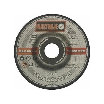 Nástroje cz Kotouč brusný 115 x 6,4 x 22 mm IM-1-115-6,4