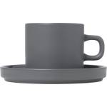 BLOMUS Комплект от 2 бр. чаши за кафе PILAR - цвят сив (Pewter) (BLOMUS-63974)