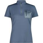CMP Дамска фланелка с къс ръкав за колоездене CMP Women's Breast Pocket T-Shirt Free Bike Cycling jersey - Space - размер 44 (EU) (156-2464-1216)