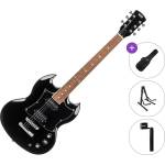 PSD Guitars DCT-100 Basic SET Black Електрическа китара