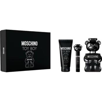 Moschino Toy Boy Подаръчен комплект за мъже Размер EDP 50 ml + 50 ml душ гел + 50 ml афтършейв балсам