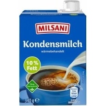 Milsani Kondenzované mléko 10 % tuku 340 g