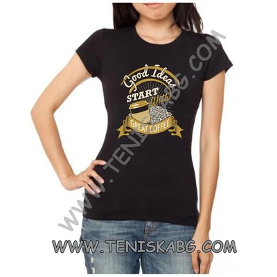 Fruit of the Loom Тениска - Good coffe