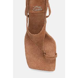 Jeffrey Campbell Велурени сандали Bon-Bon (JC.1691.1.1)