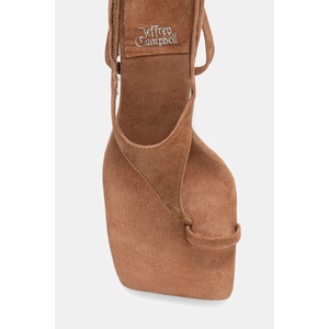 Jeffrey Campbell Велурени сандали Bon-Bon
