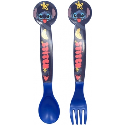 Stor Полипропиленови прибори Stor - Stitch Palms, 2 броя (75017)