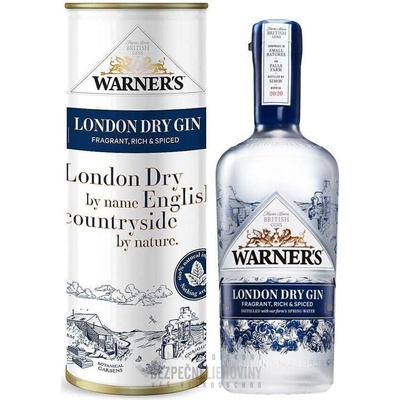 Warner´s London Dry Gin 40% 0,7 l (tuba)