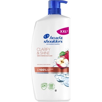 Head & Shoulders Clarify&Shine Apple Cider šampon proti lupům 800 ml