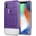 Spigen Classic C1 Case - хибриден кейс с висока степен на защита за iPhone XS, iPhone X (лилав)