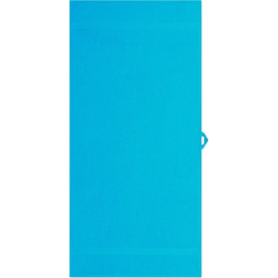 MALFINI Terry Towel Ručník unisex bílá 50 x 100 cm tyrkysová