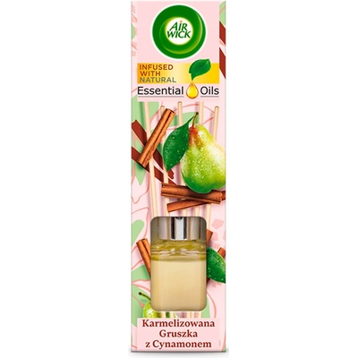 Air Wick esenciálne oleje vonné tyčinky Karamelizovaná hruška so škoricou 40 ml