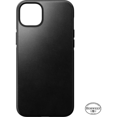 Nomad Modern Leather MagSafe Case iPhone 14 Plus čierne