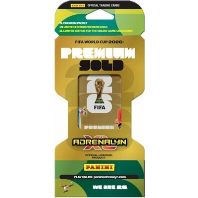 Panini FIFA World Cup 2026 Premium Gold Booster